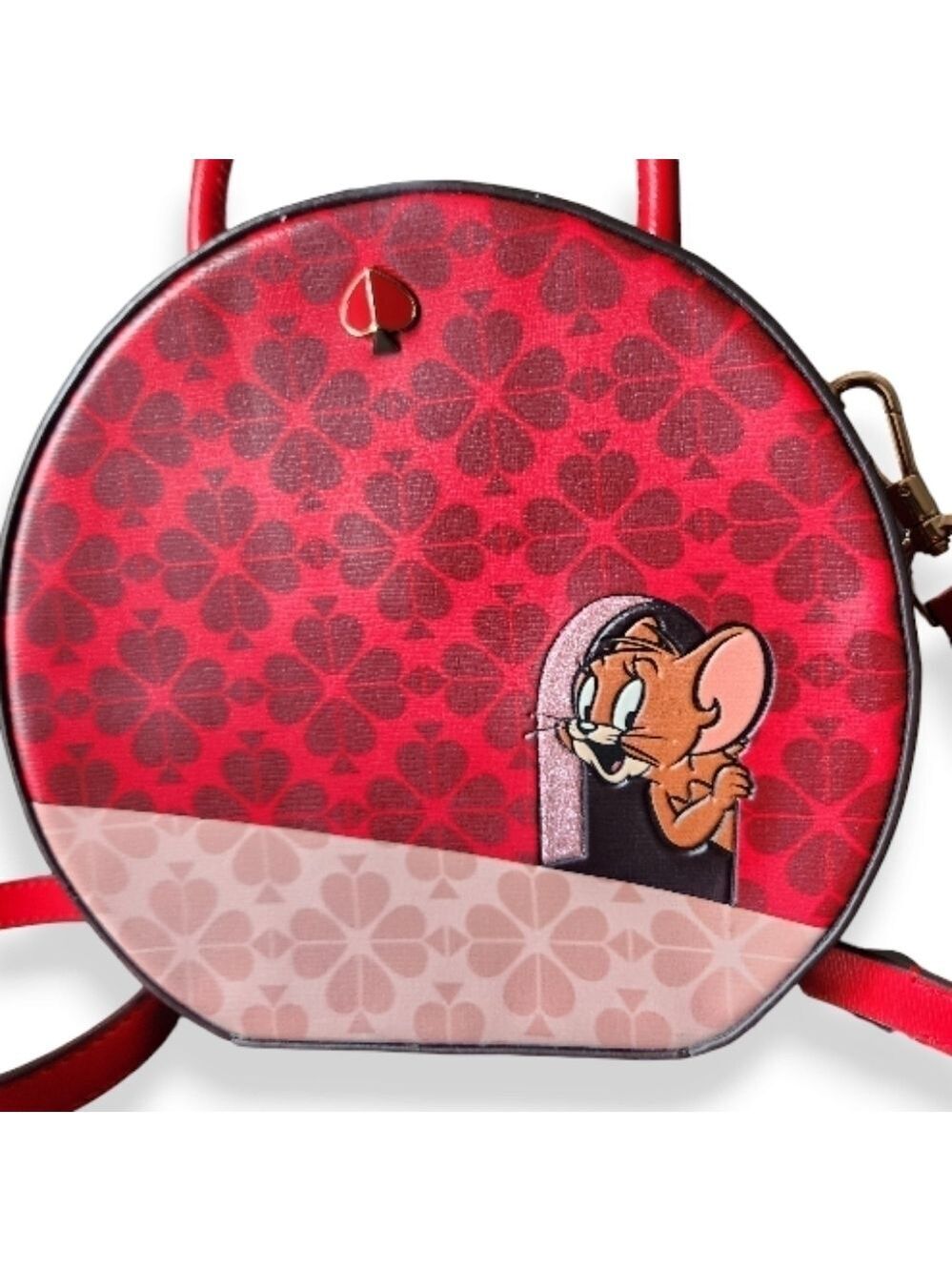 Limited Edition Kate Spade New York x Tom & Jerry Collab Canteen Crossbody Purse - Picture 6 of 14